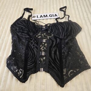 I.AM.GIA Elena Black Corset